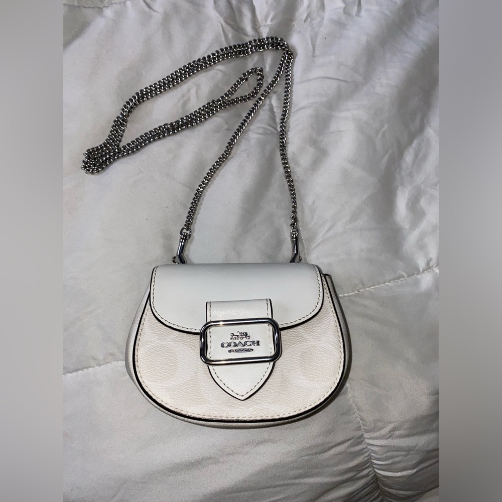 Coach Morgan Card Case On A Chain